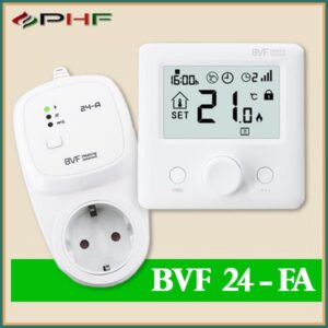 BVF 24-FA – RF termosztát konnektor adapterrel