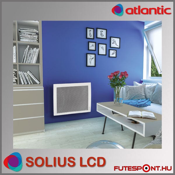 Atlantic Solius LCD 1000W – elektromos fűtőpanel