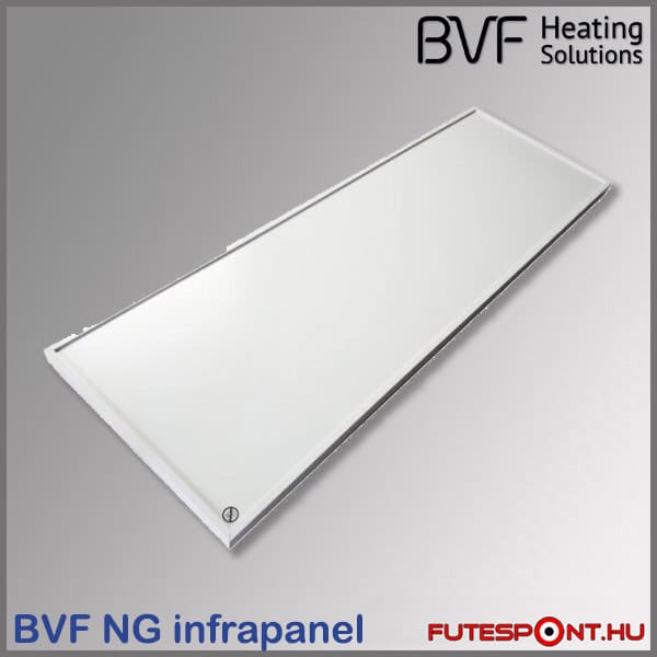 BVF NG 300W Slim infrapanel – fehér alu keret