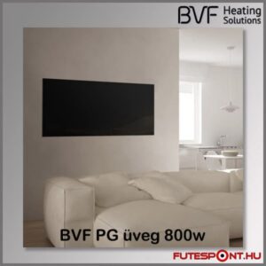 BVF PG 800W üveg infrapanel fekete -120x60cm