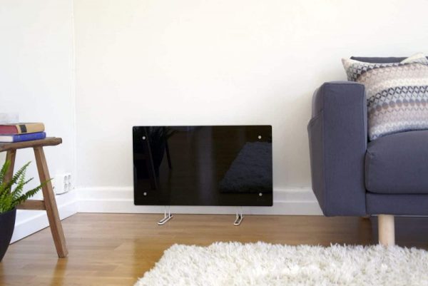 Adax CLEA WIFI H 600W fekete norvég fűtőpanel
