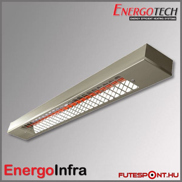 EnergoInfra EIR1000 – 1000W infra hősugárzó INOX