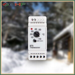 ETI -1551 kültéri termosztát csőfűtéshez ETF 622 szenzorral